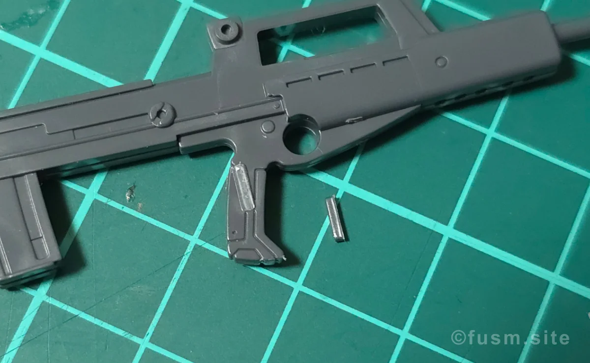 HGUC MSA-003 ネモ(ユニコーンデザートカラーVer.) レビュー 付属品 2
