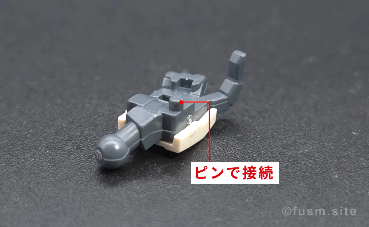 HGUC MSA-003 ネモ(ユニコーンデザートカラーVer.) レビュー 付属品 04