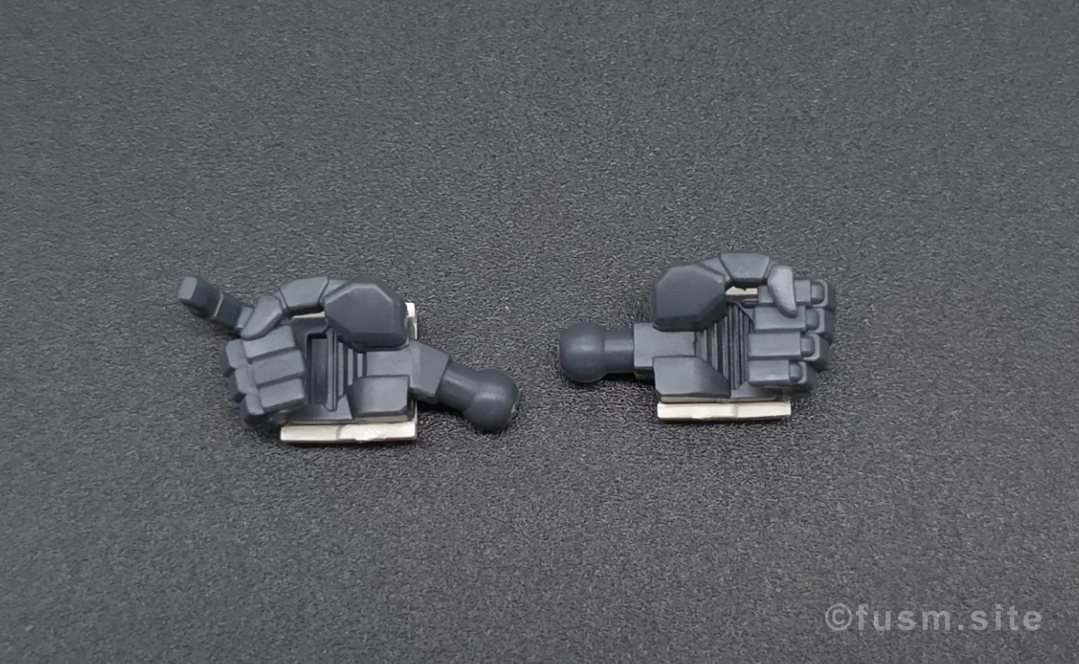 HGUC MSA-003 ネモ(ユニコーンデザートカラーVer.) レビュー 付属品 05
