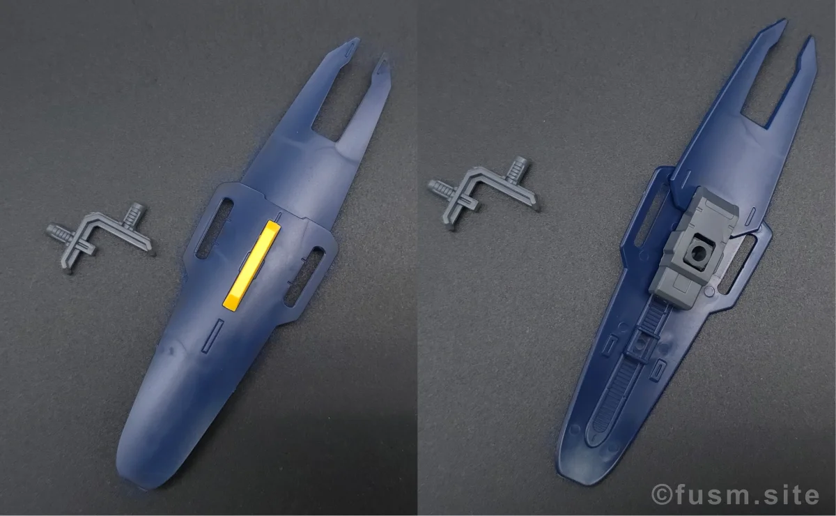 HGUC MSA-003 ネモ(ユニコーンデザートカラーVer.) レビュー 付属品 16