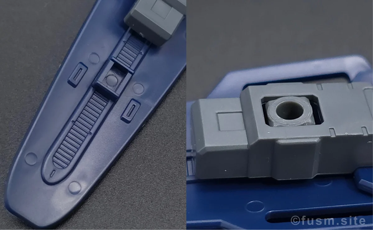 HGUC MSA-003 ネモ(ユニコーンデザートカラーVer.) レビュー 付属品 17