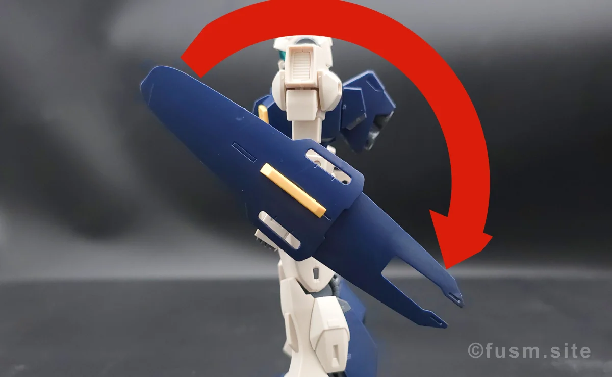 HGUC MSA-003 ネモ(ユニコーンデザートカラーVer.) レビュー 付属品 19