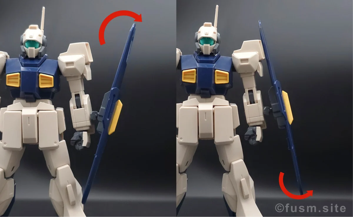 HGUC MSA-003 ネモ(ユニコーンデザートカラーVer.) レビュー 付属品 20