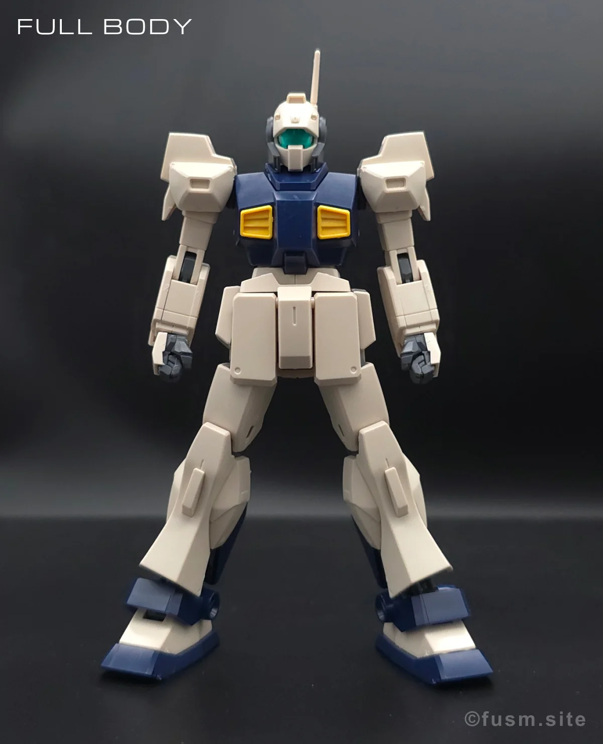 HGUC MSA-003 ネモ(ユニコーンデザートカラーVer.) レビュー 多角的に見た全体の外観・素組み 01