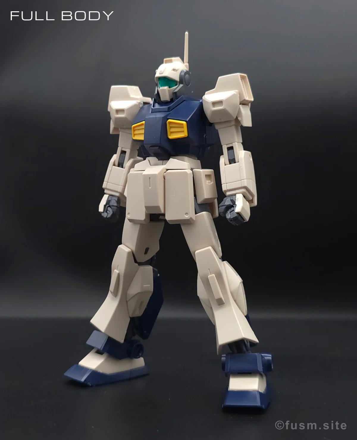 HGUC MSA-003 ネモ(ユニコーンデザートカラーVer.) レビュー 多角的に見た全体の外観・素組み 02