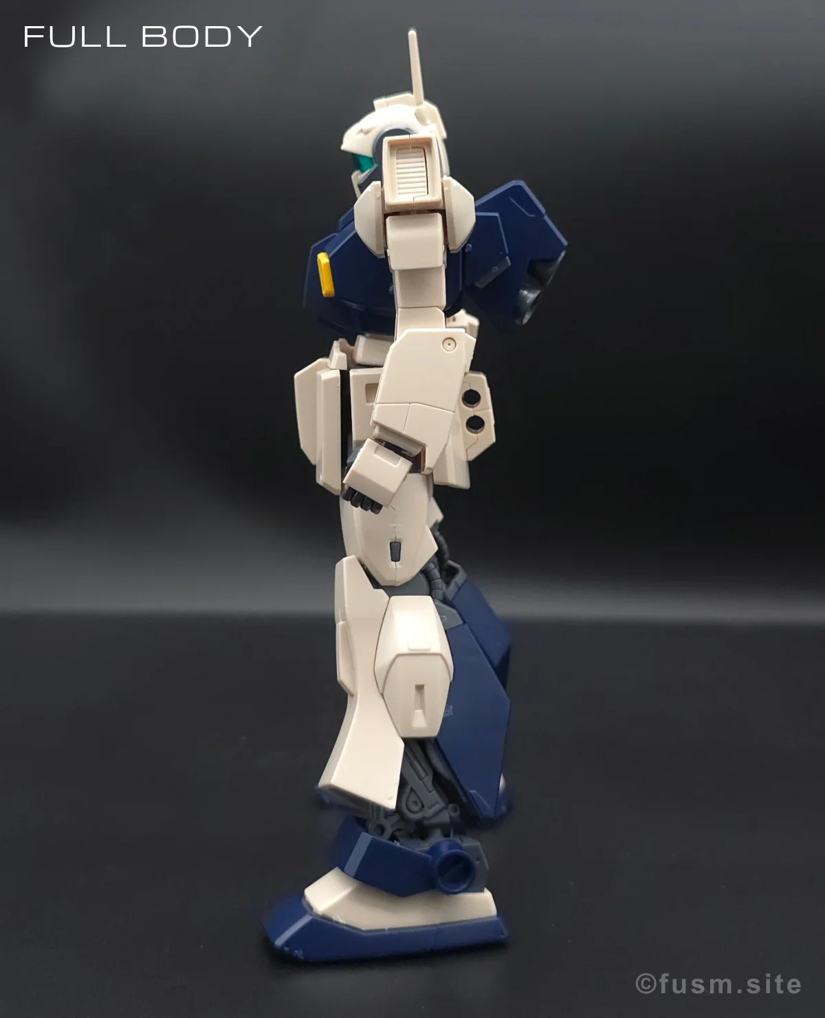 HGUC MSA-003 ネモ(ユニコーンデザートカラーVer.) レビュー 多角的に見た全体の外観・素組み 03