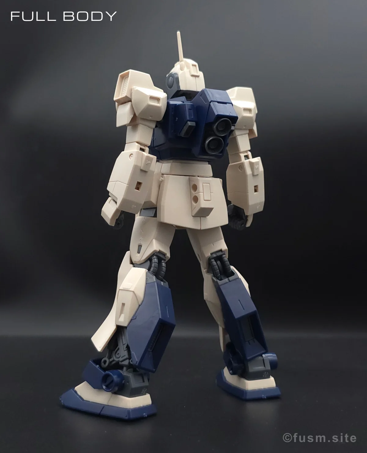 HGUC MSA-003 ネモ(ユニコーンデザートカラーVer.) レビュー 多角的に見た全体の外観・素組み 04