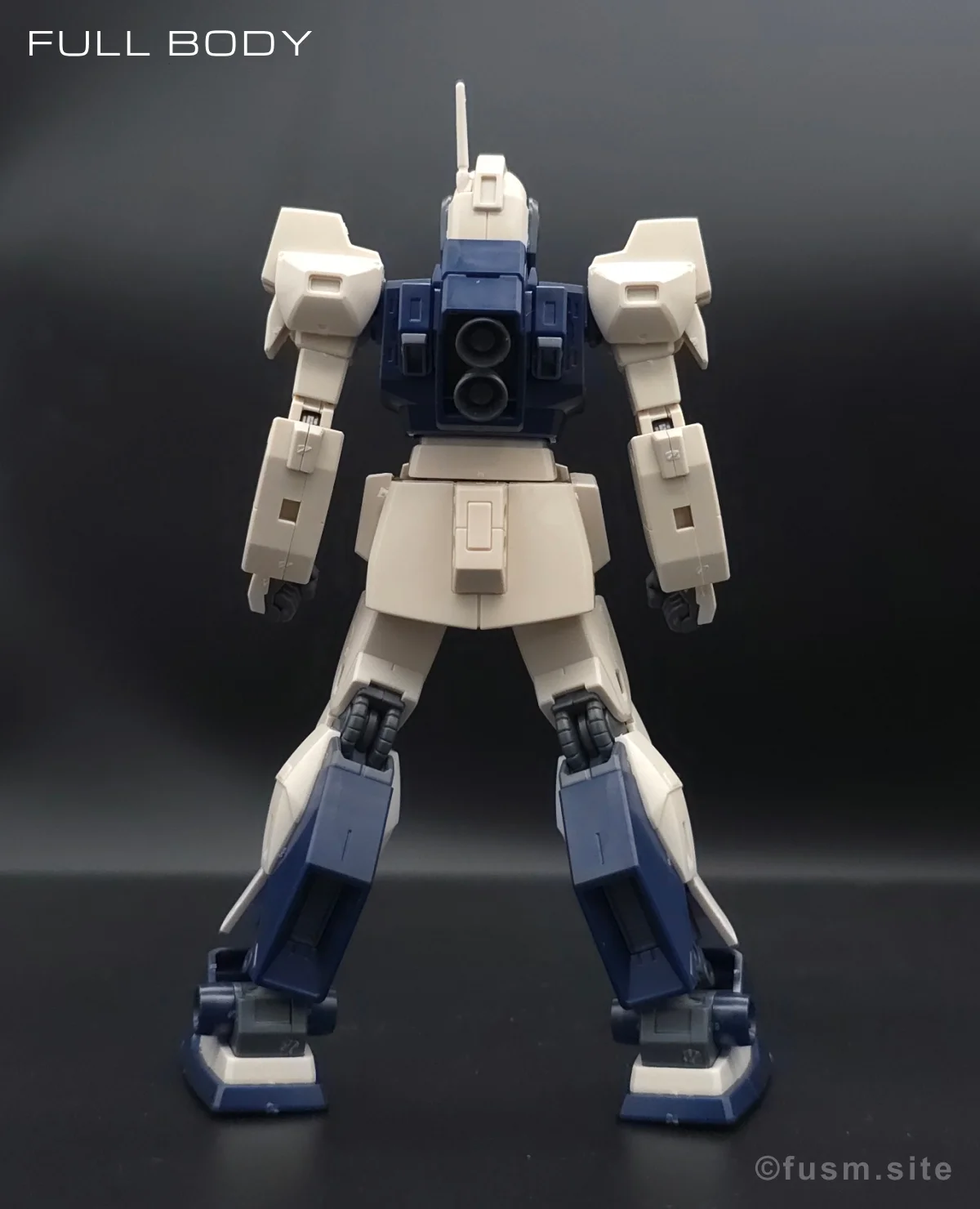 HGUC MSA-003 ネモ(ユニコーンデザートカラーVer.) レビュー 多角的に見た全体の外観・素組み 05