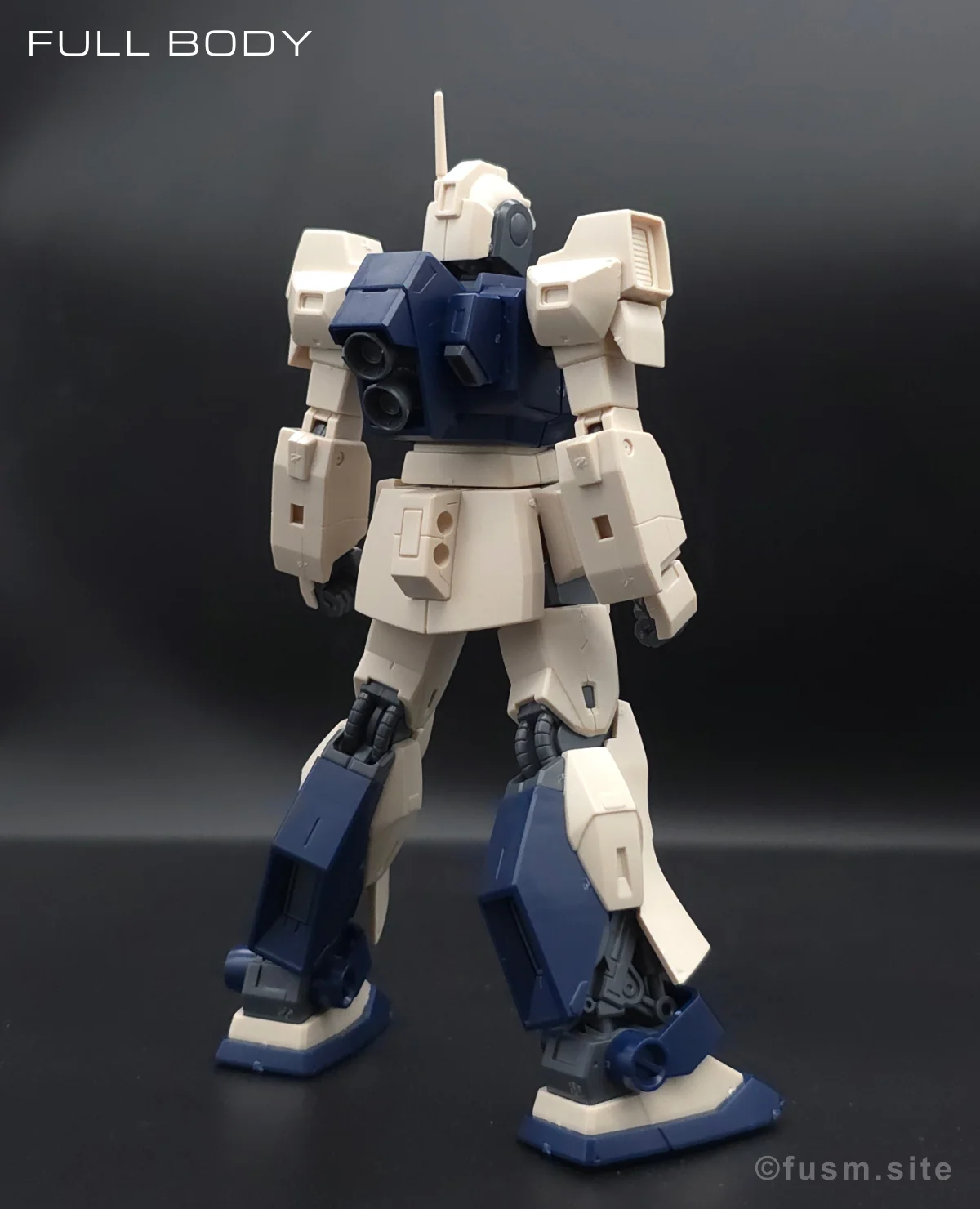 HGUC MSA-003 ネモ(ユニコーンデザートカラーVer.) レビュー 多角的に見た全体の外観・素組み 06