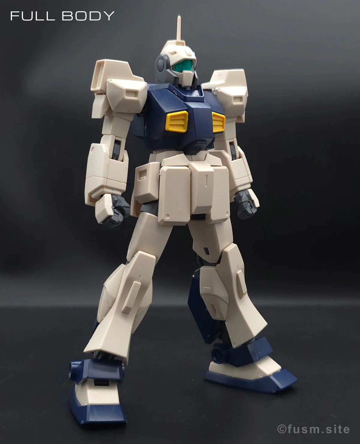 HGUC MSA-003 ネモ(ユニコーンデザートカラーVer.) レビュー 多角的に見た全体の外観・素組み 08
