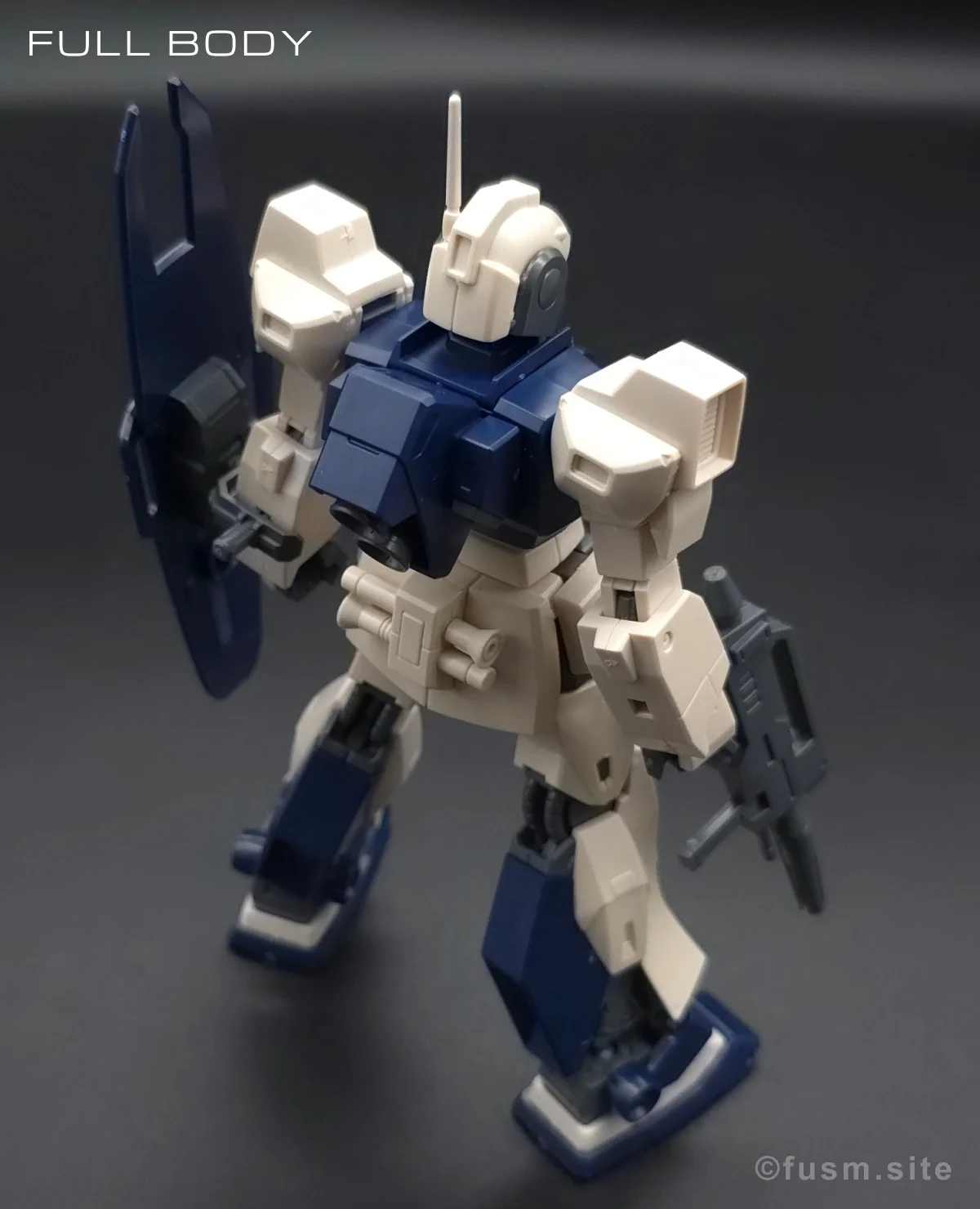 HGUC MSA-003 ネモ(ユニコーンデザートカラーVer.) レビュー 多角的に見た全体の外観・素組み 14