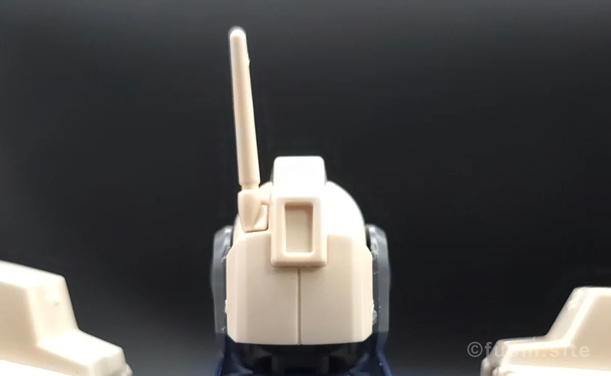 HGUC MSA-003 ネモ(ユニコーンデザートカラーVer.) レビュー 頭部ディテール 02