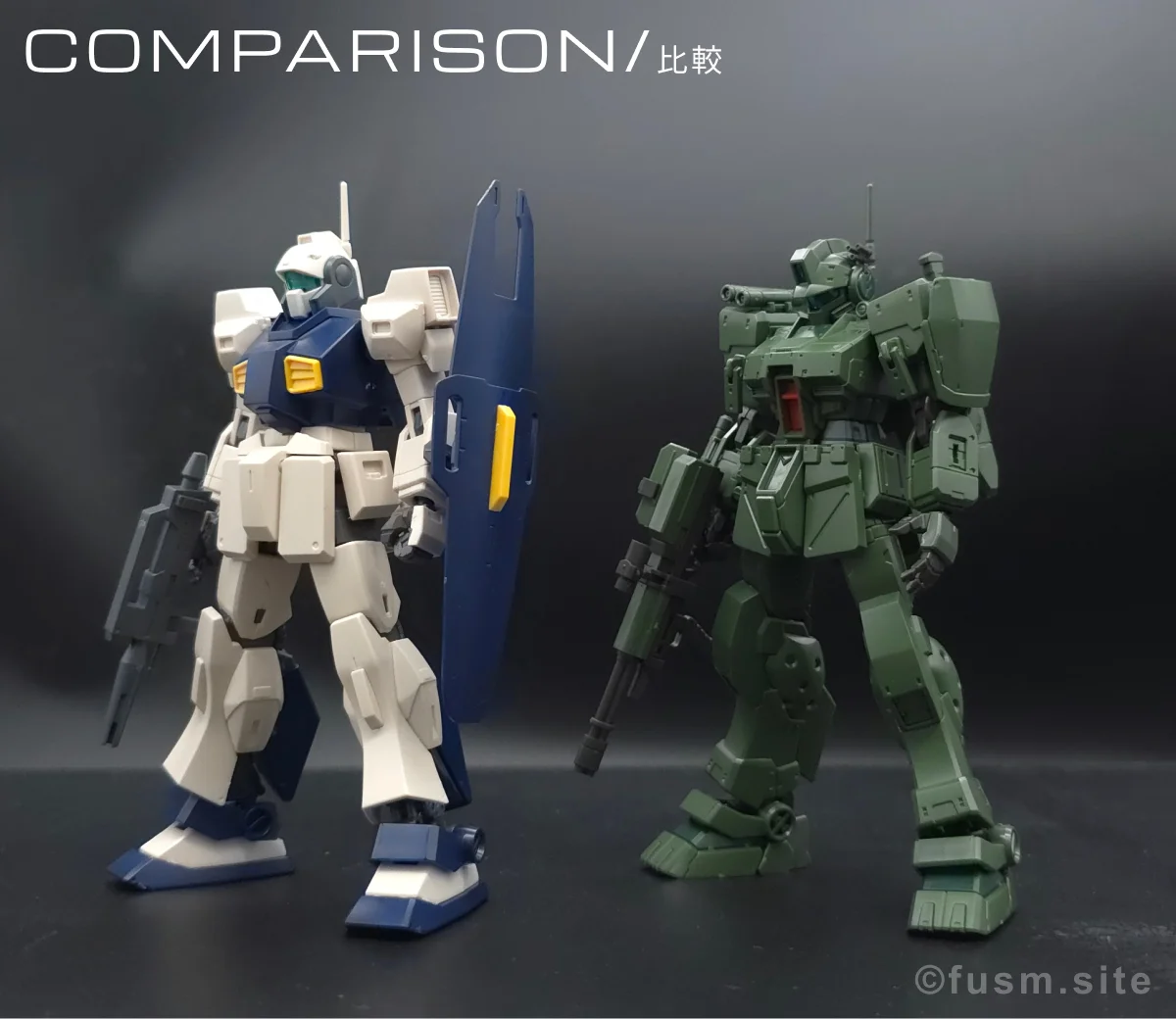 HGUC MSA-003 ネモ(ユニコーンデザートカラーVer.) レビュー 比較 02
