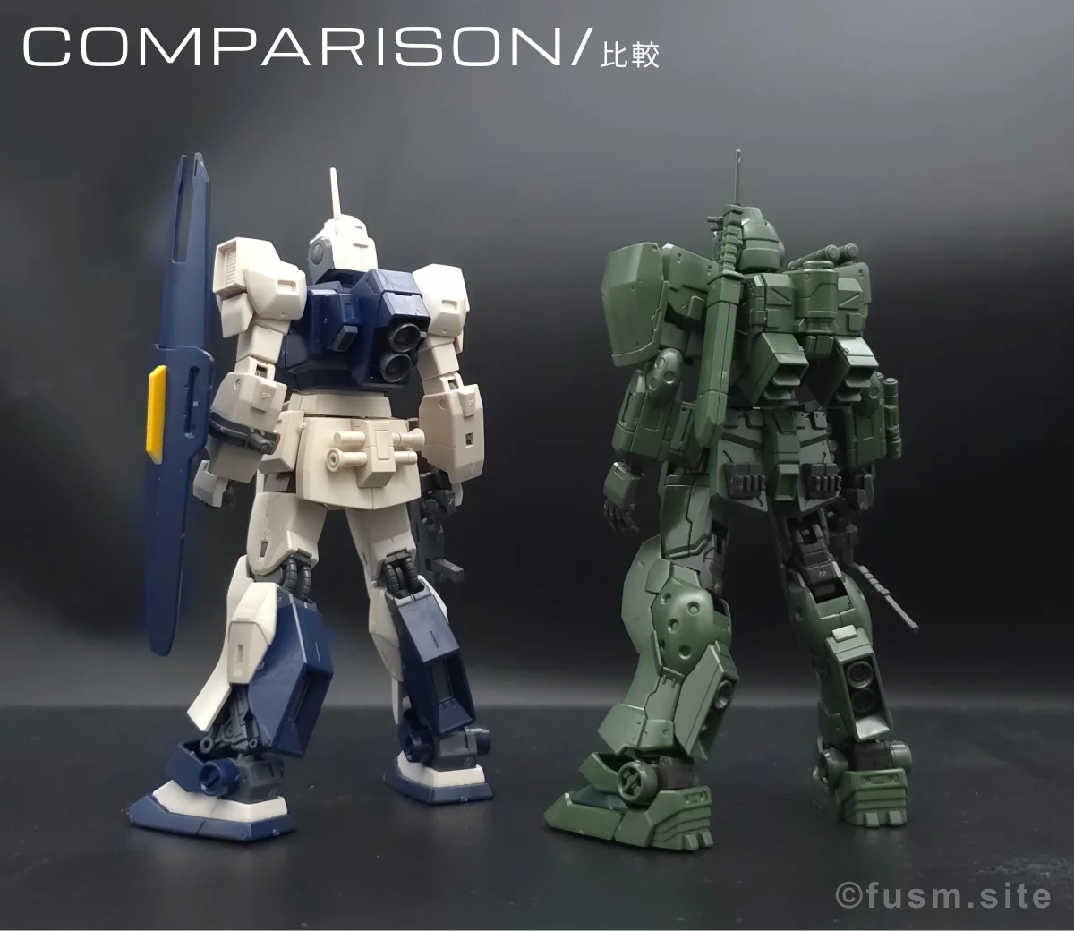 HGUC MSA-003 ネモ(ユニコーンデザートカラーVer.) レビュー 比較 03