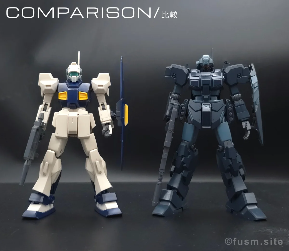 HGUC MSA-003 ネモ(ユニコーンデザートカラーVer.) レビュー 比較 04
