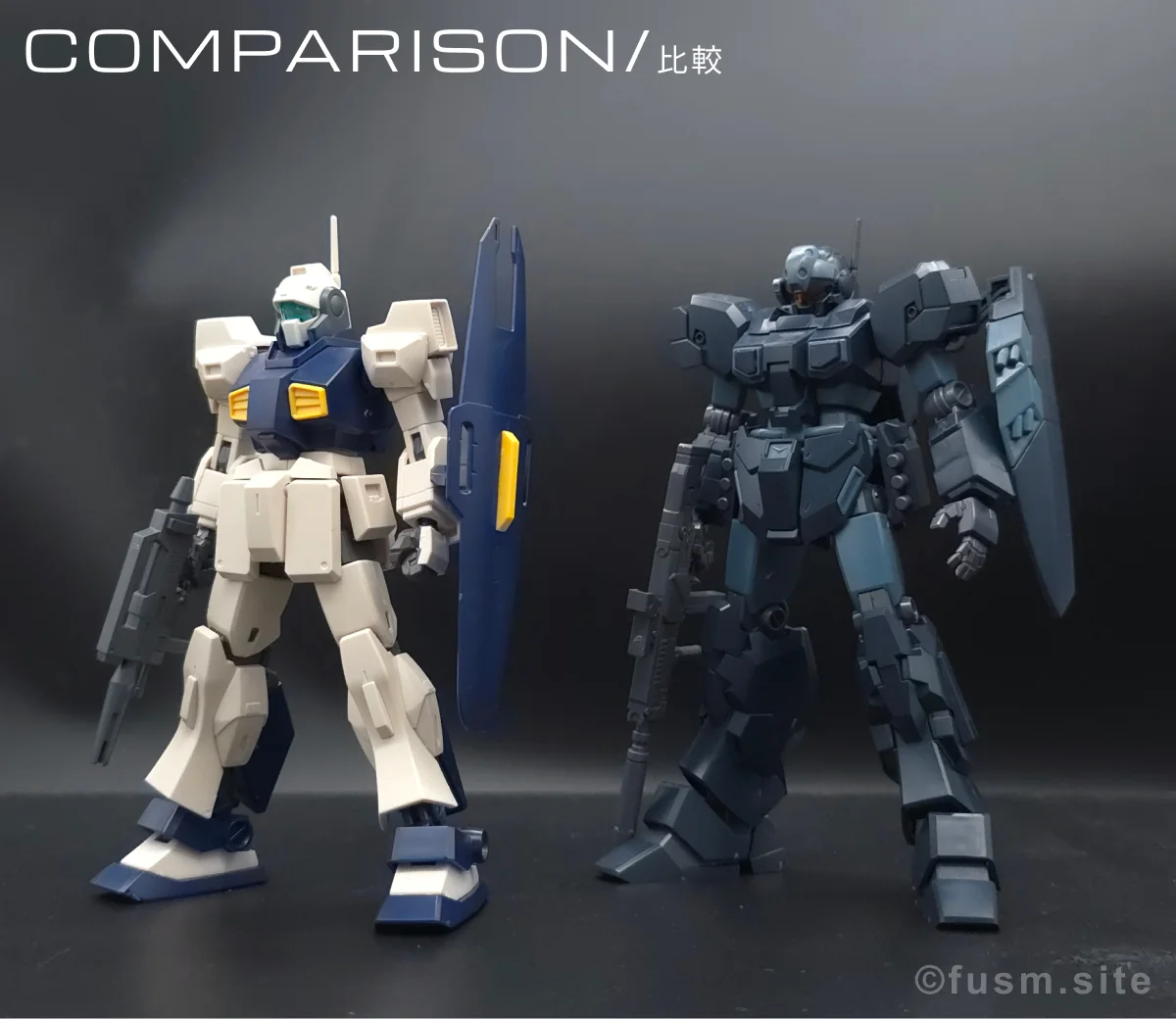 HGUC MSA-003 ネモ(ユニコーンデザートカラーVer.) レビュー 比較 05
