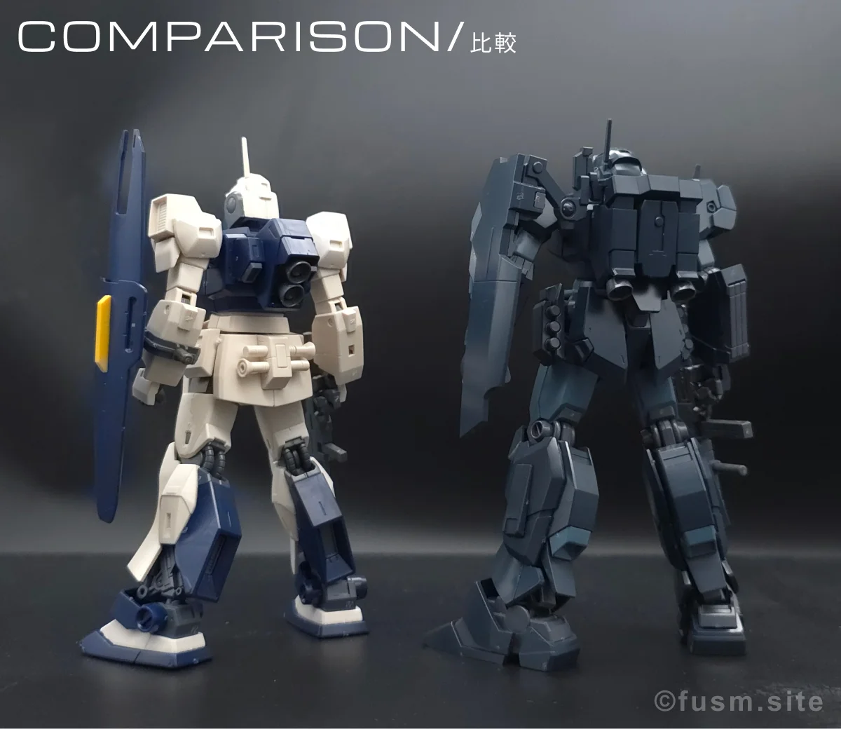 HGUC MSA-003 ネモ(ユニコーンデザートカラーVer.) レビュー 比較 06