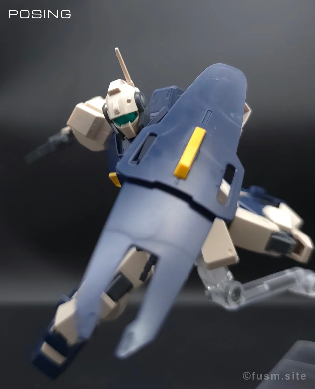HGUC MSA-003 ネモ(ユニコーンデザートカラーVer.) レビュー ポージング 04