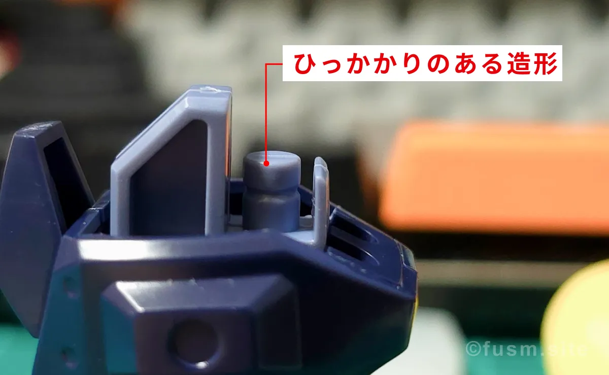 HGUC リックディアス(黒) レビュー パーツ・構造・組み立て 05
