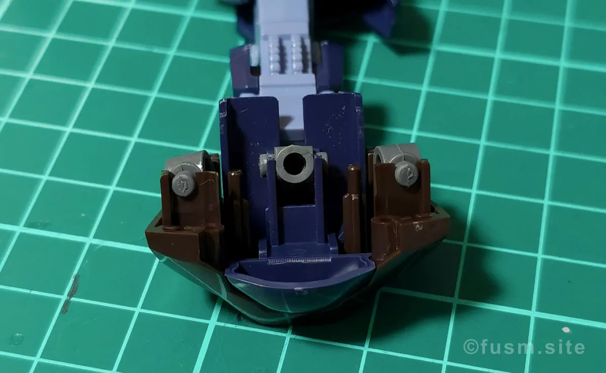 HGUC リックディアス(黒) レビュー パーツ・構造・組み立て 08