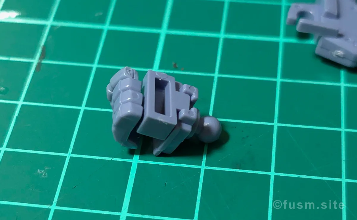 HGUC リックディアス(黒) レビュー パーツ・構造・組み立て 10