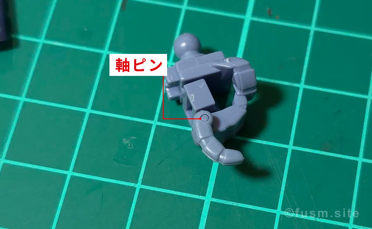 HGUC リックディアス(黒) レビュー パーツ・構造・組み立て 11