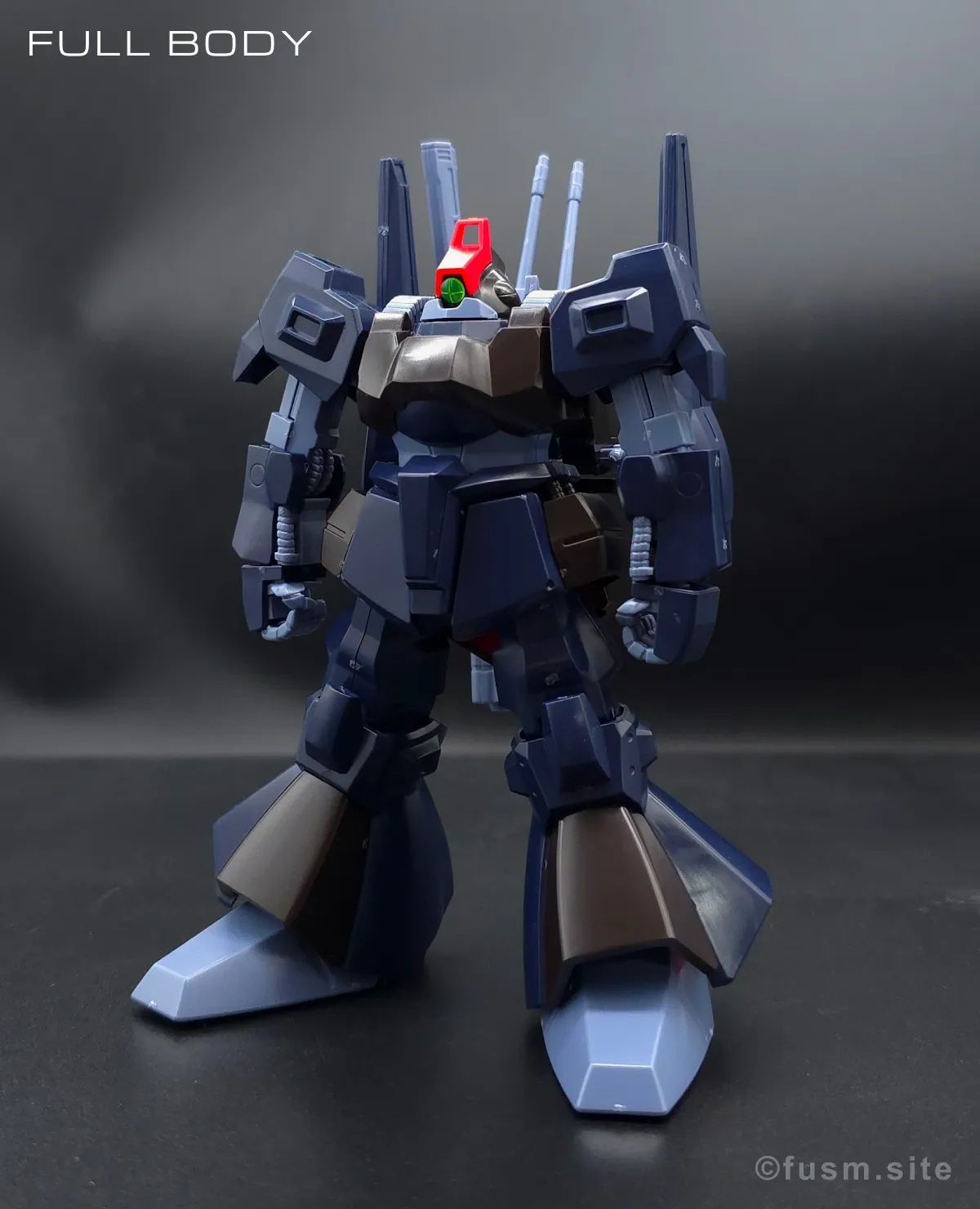 HGUC リックディアス(黒) レビュー 多角的に見た全体の外観・素組み 03