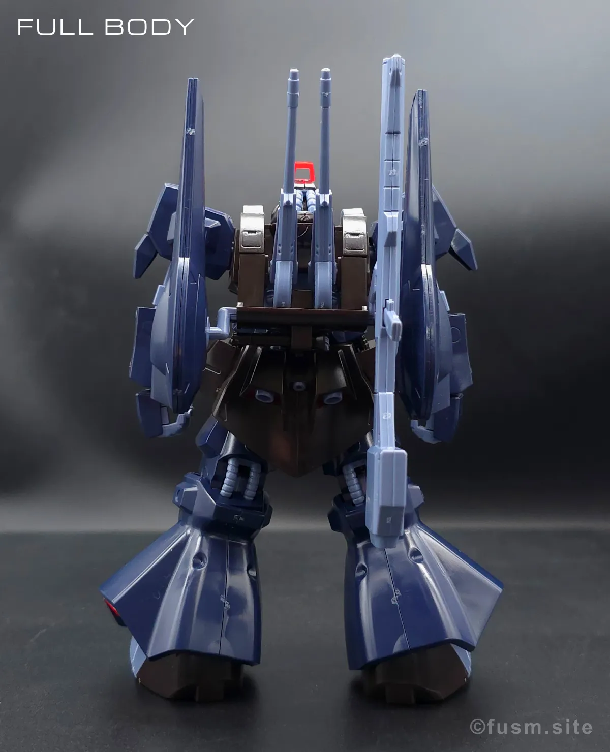 HGUC リックディアス(黒) レビュー 多角的に見た全体の外観・素組み 06