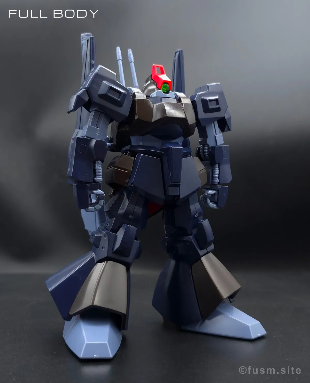 HGUC リックディアス(黒) レビュー 多角的に見た全体の外観・素組み 08