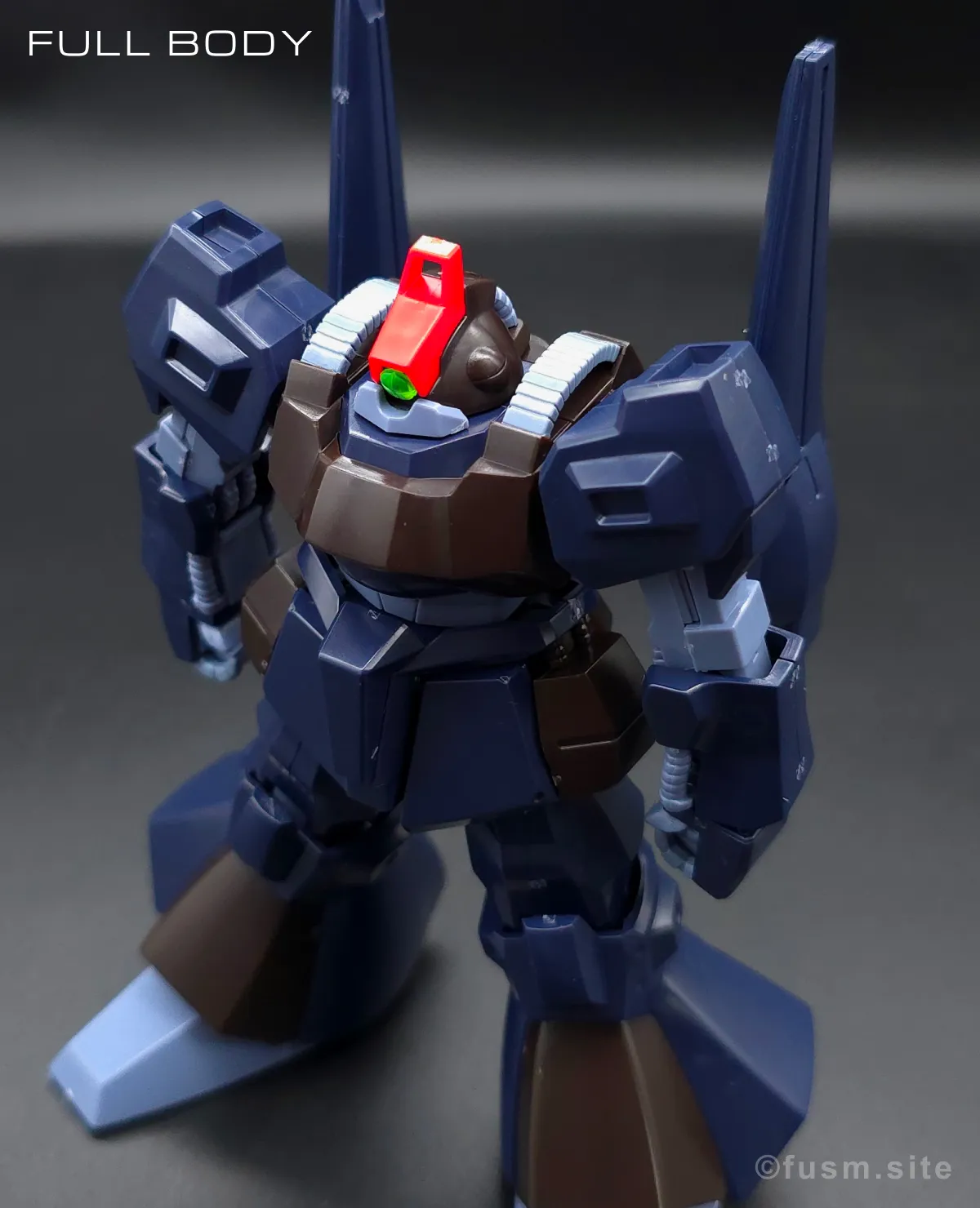 HGUC リックディアス(黒) レビュー 多角的に見た全体の外観・素組み 10