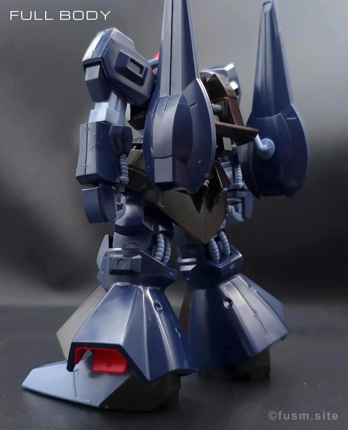 HGUC リックディアス(黒) レビュー 多角的に見た全体の外観・素組み 11