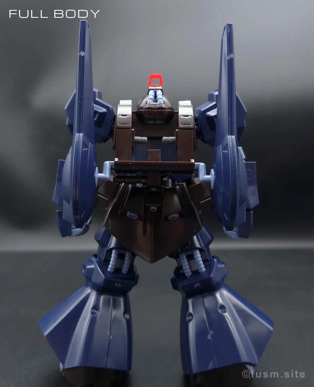 HGUC リックディアス(黒) レビュー 多角的に見た全体の外観・素組み 12