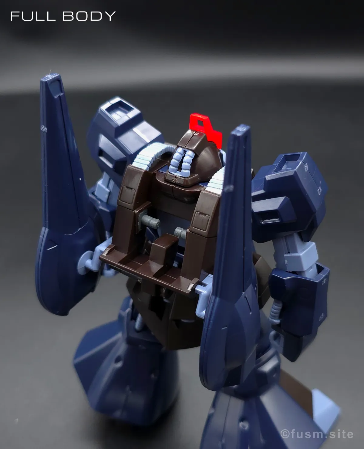 HGUC リックディアス(黒) レビュー 多角的に見た全体の外観・素組み 13