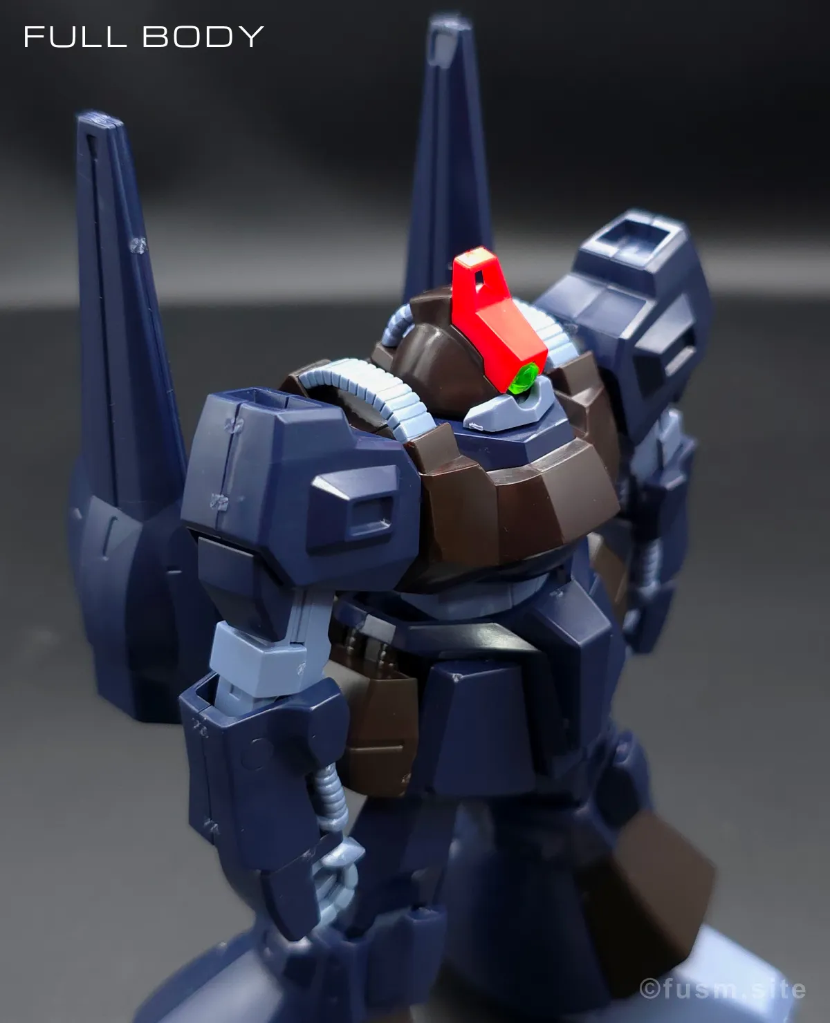 HGUC リックディアス(黒) レビュー 多角的に見た全体の外観・素組み 14