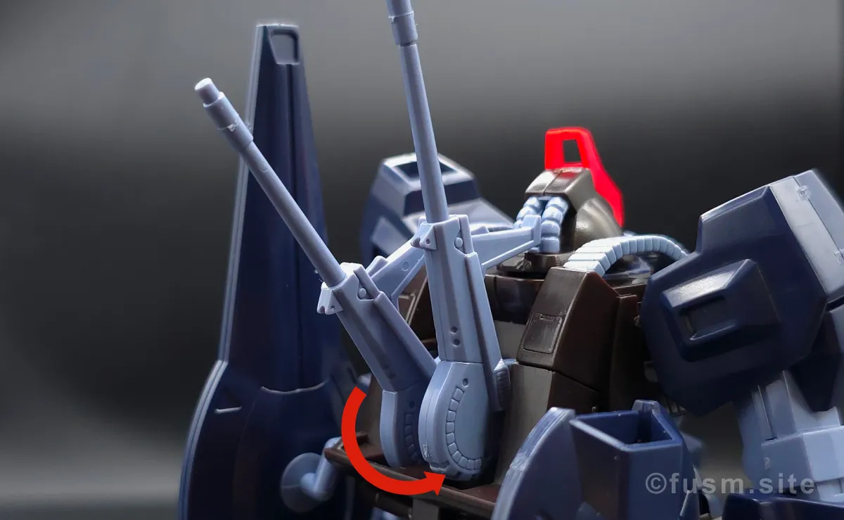 HGUC リックディアス(黒) レビュー 武装 07