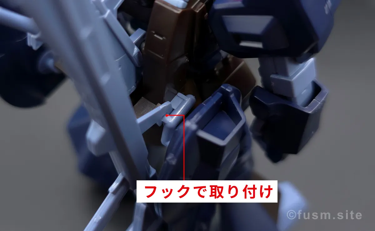 HGUC リックディアス(黒) レビュー 武装 11