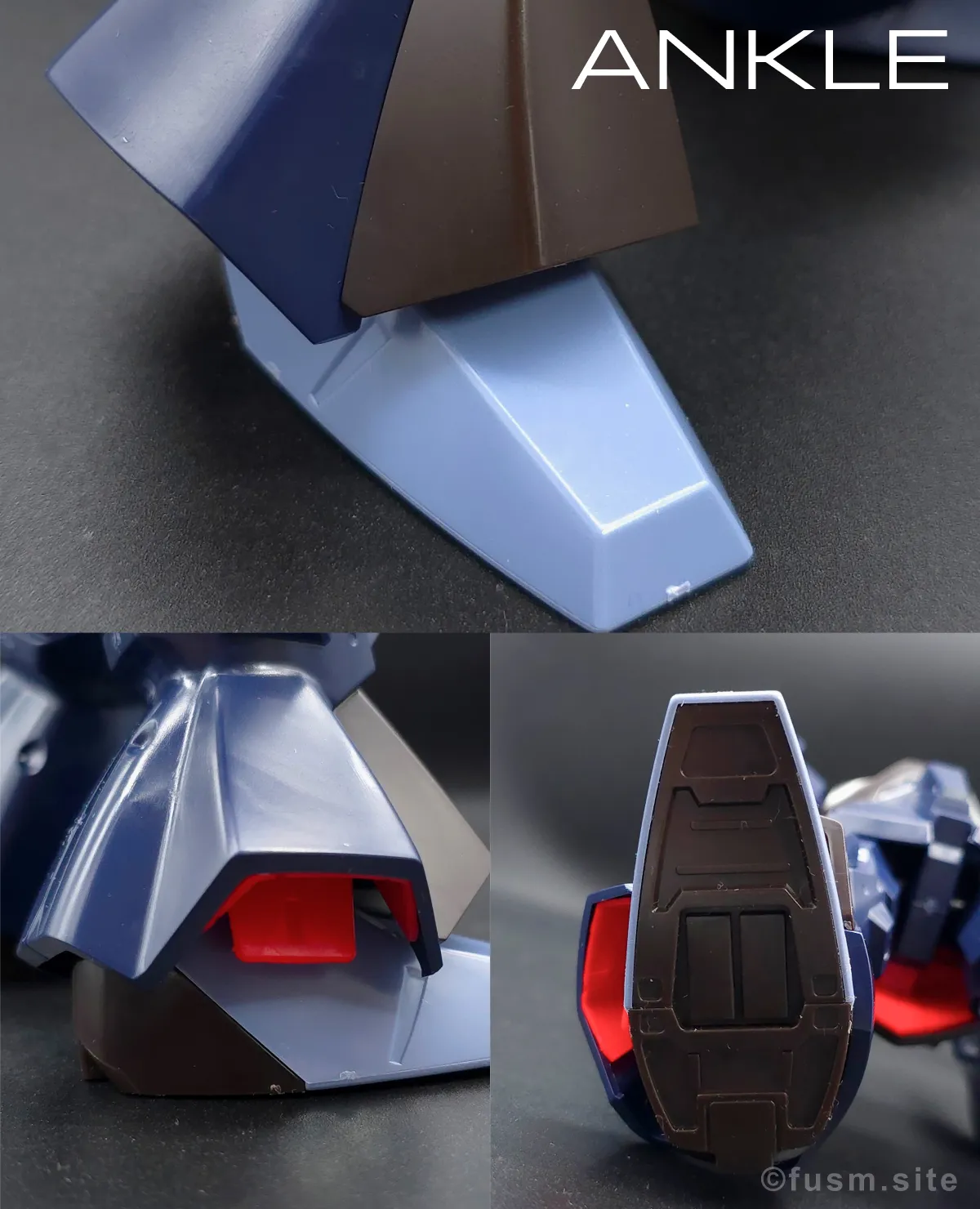 HGUC リックディアス(黒) レビュー 脚部ディテール 02
