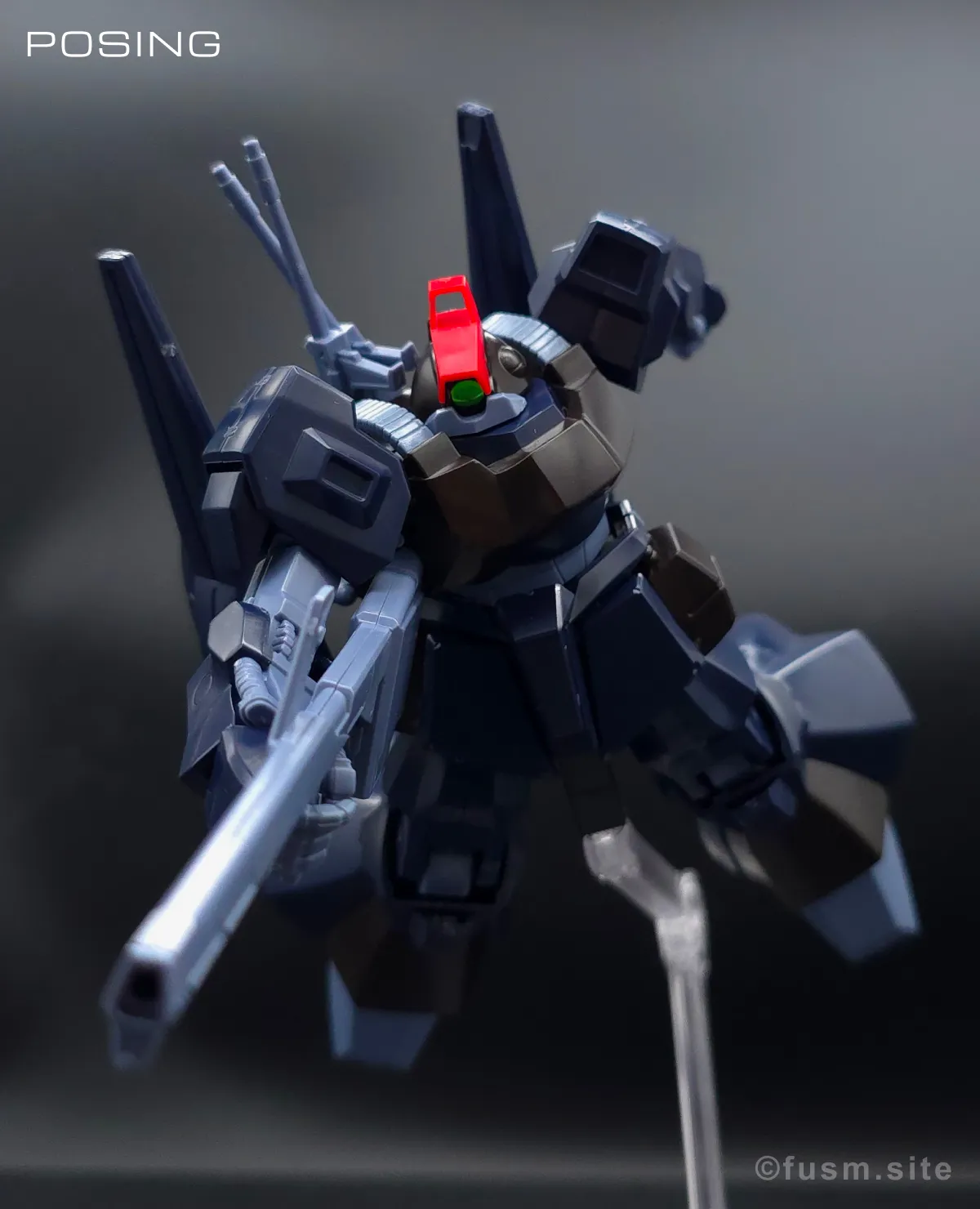 HGUC リックディアス(黒) レビュー ポージング 02