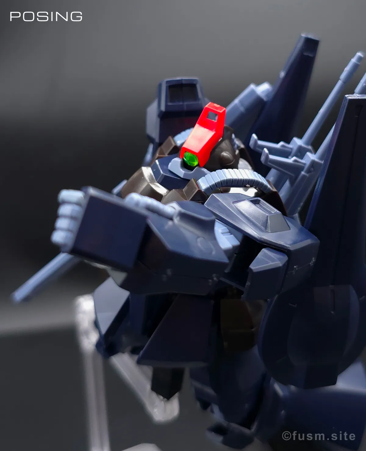 HGUC リックディアス(黒) レビュー ポージング 06