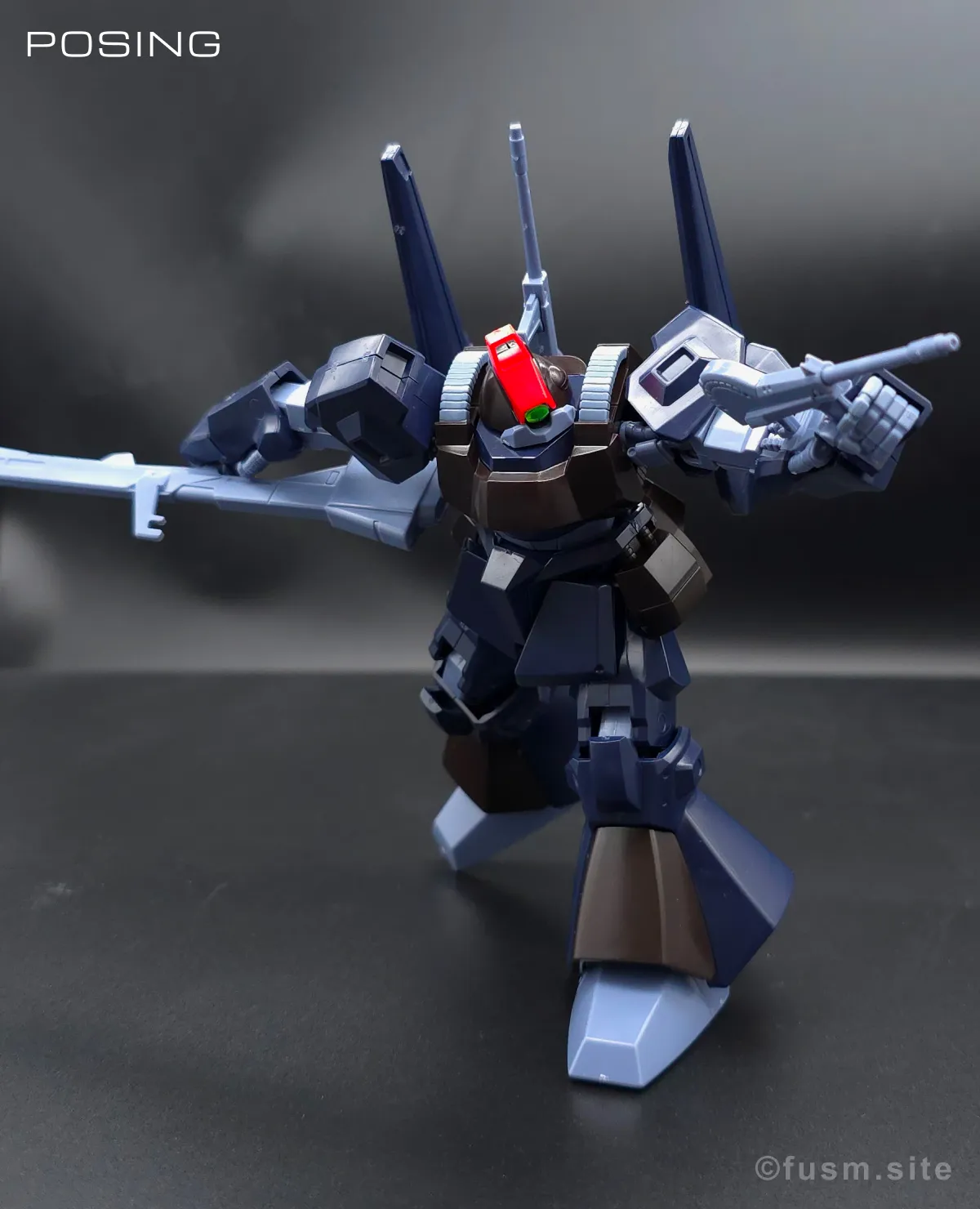 HGUC リックディアス(黒) レビュー ポージング 08