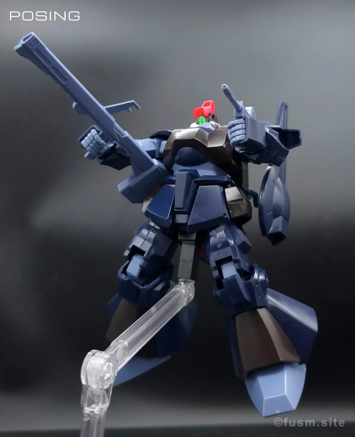 HGUC リックディアス(黒) レビュー ポージング 09