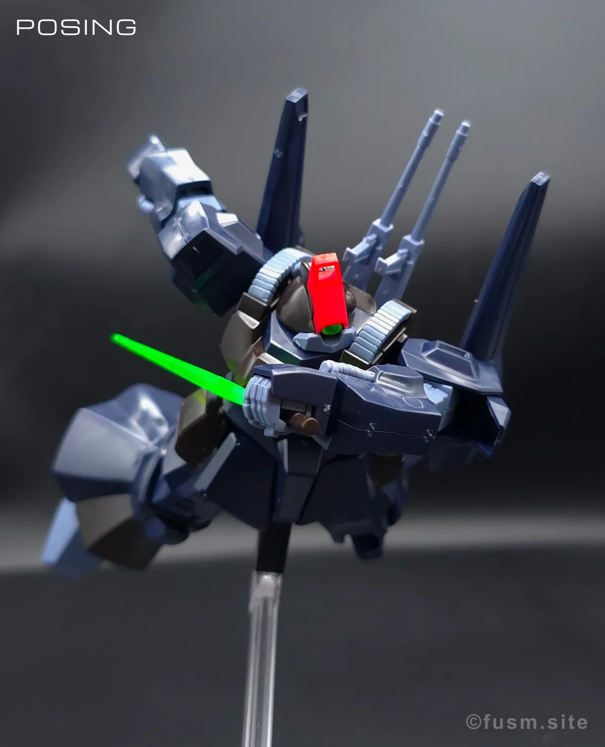 HGUC リックディアス(黒) レビュー ポージング 15
