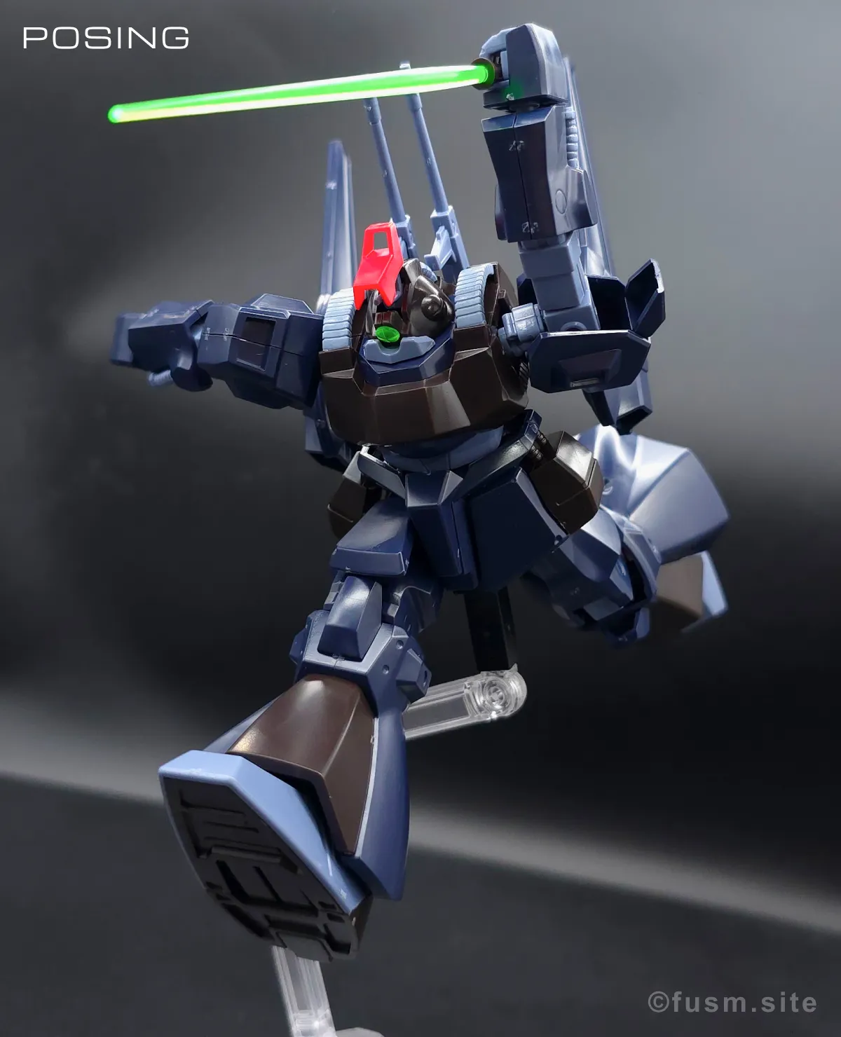 HGUC リックディアス(黒) レビュー ポージング 16