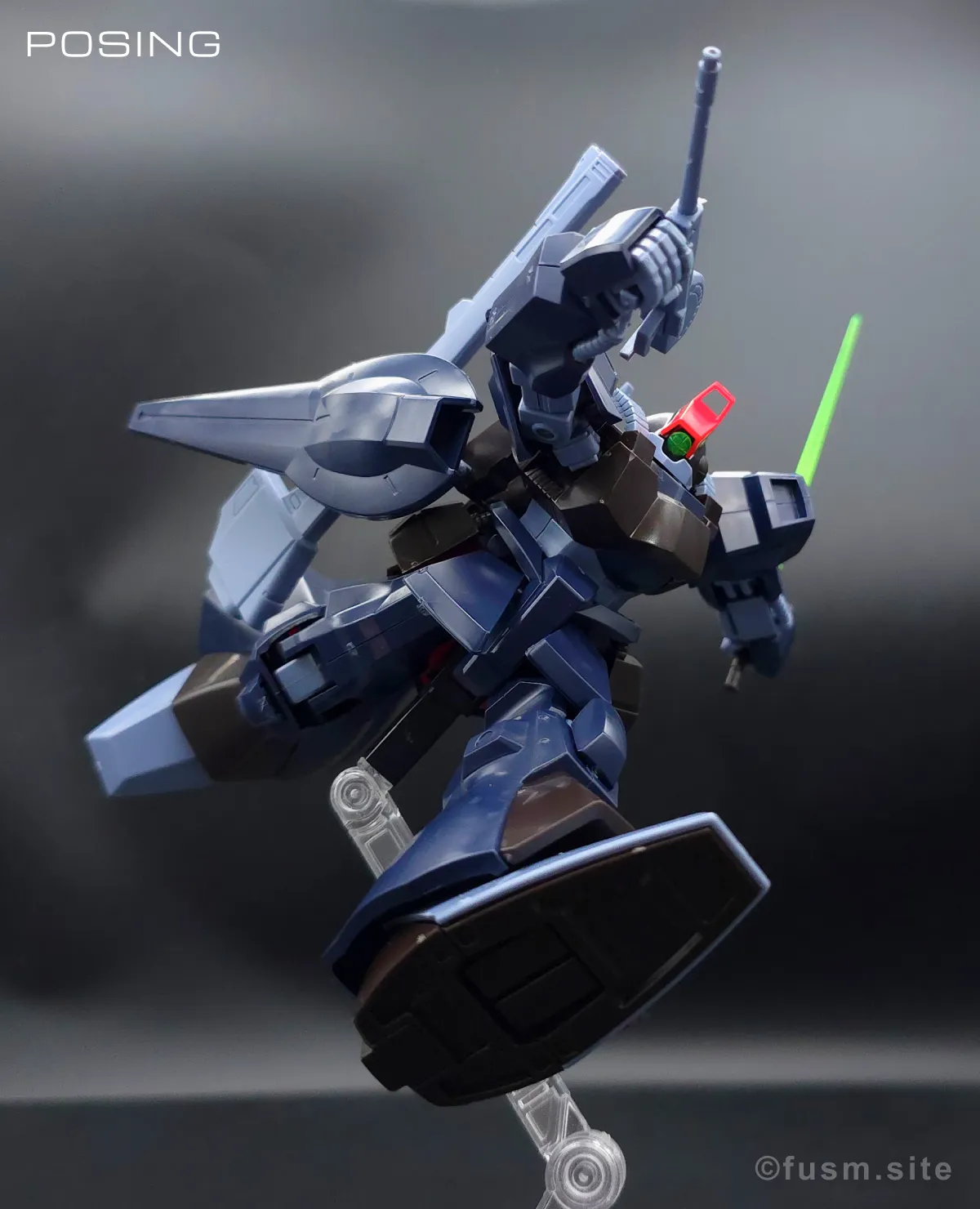 HGUC リックディアス(黒) レビュー ポージング 17