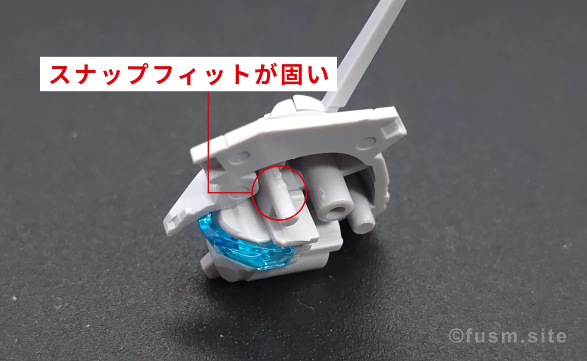 HGUC シルヴァ・バレト レビュー パーツ・構造・組み立て 1