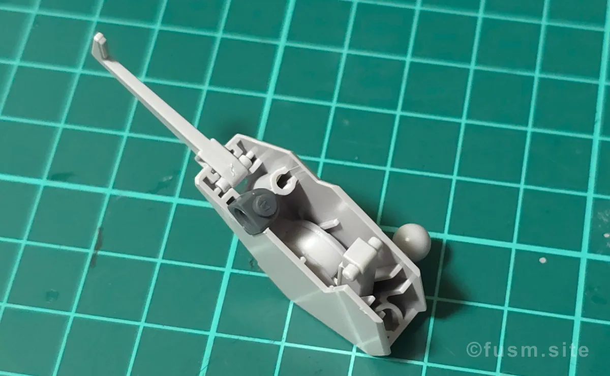 HGUC シルヴァ・バレト レビュー パーツ・構造・組み立て 06