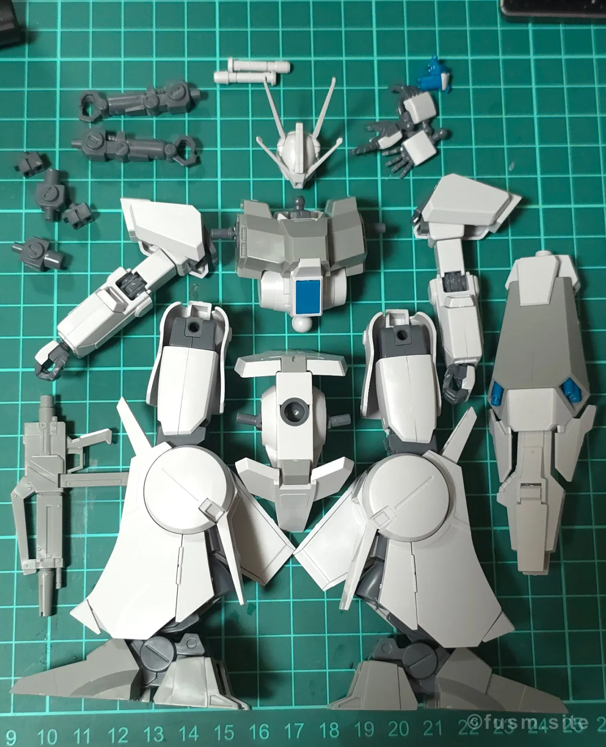 HGUC シルヴァ・バレト レビュー パーツ・構造・組み立て 07