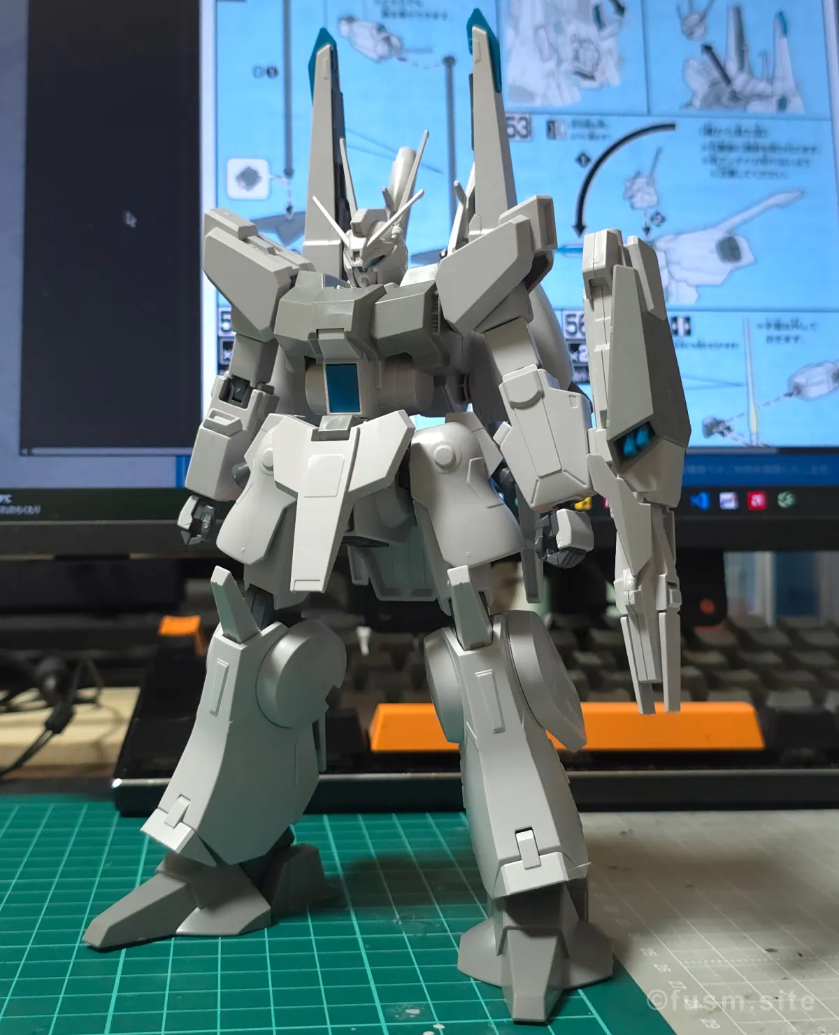 HGUC シルヴァ・バレト レビュー パーツ・構造・組み立て 08