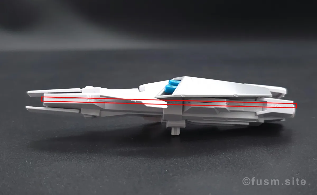 HGUC シルヴァ・バレト レビュー 付属品 合わせ目 03