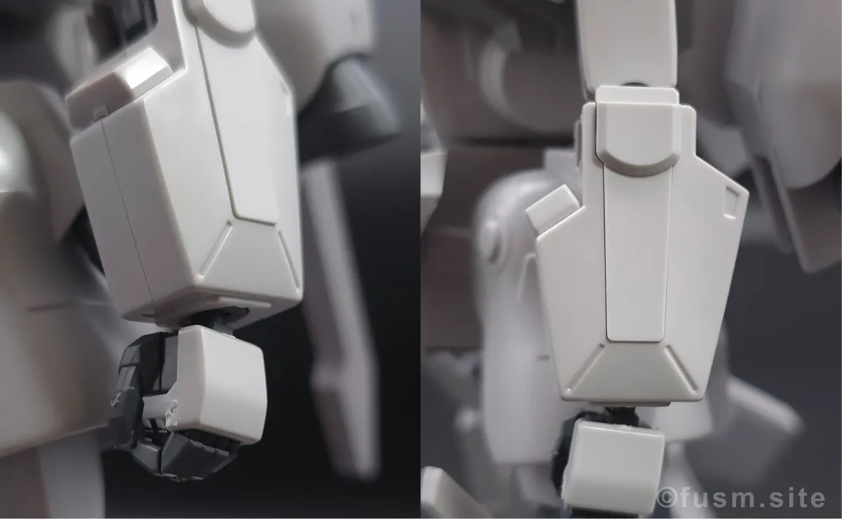 HGUC シルヴァ・バレト レビュー 腕部ディテール 02